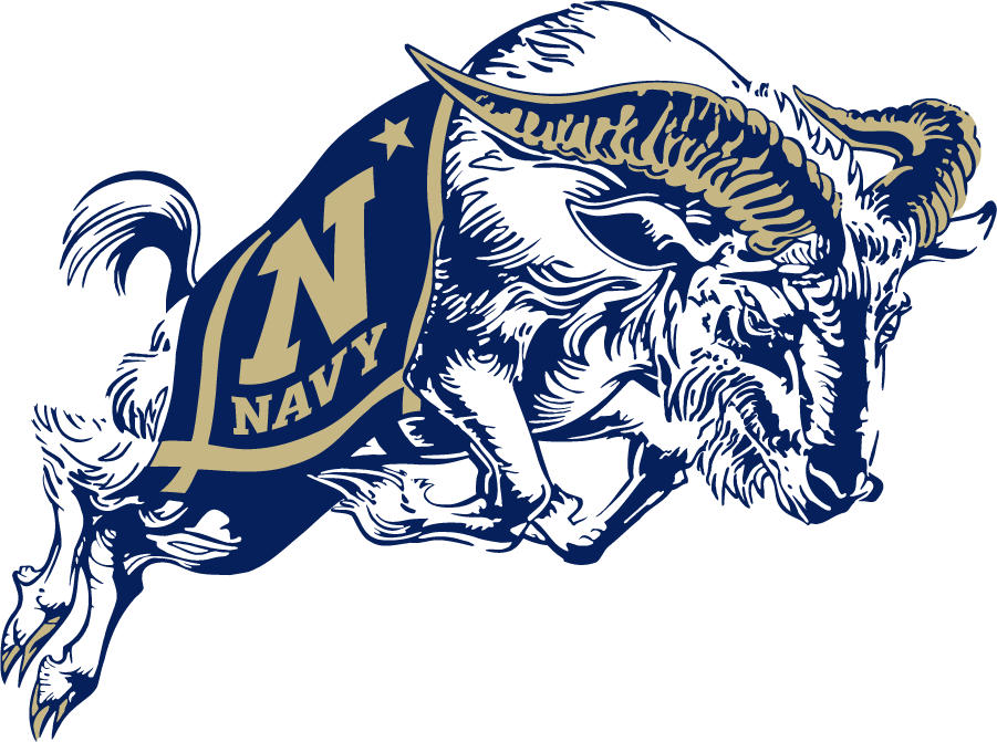 Navy Midshipmen 2017-Pres Secondary Logo iron on transfers for clothing
